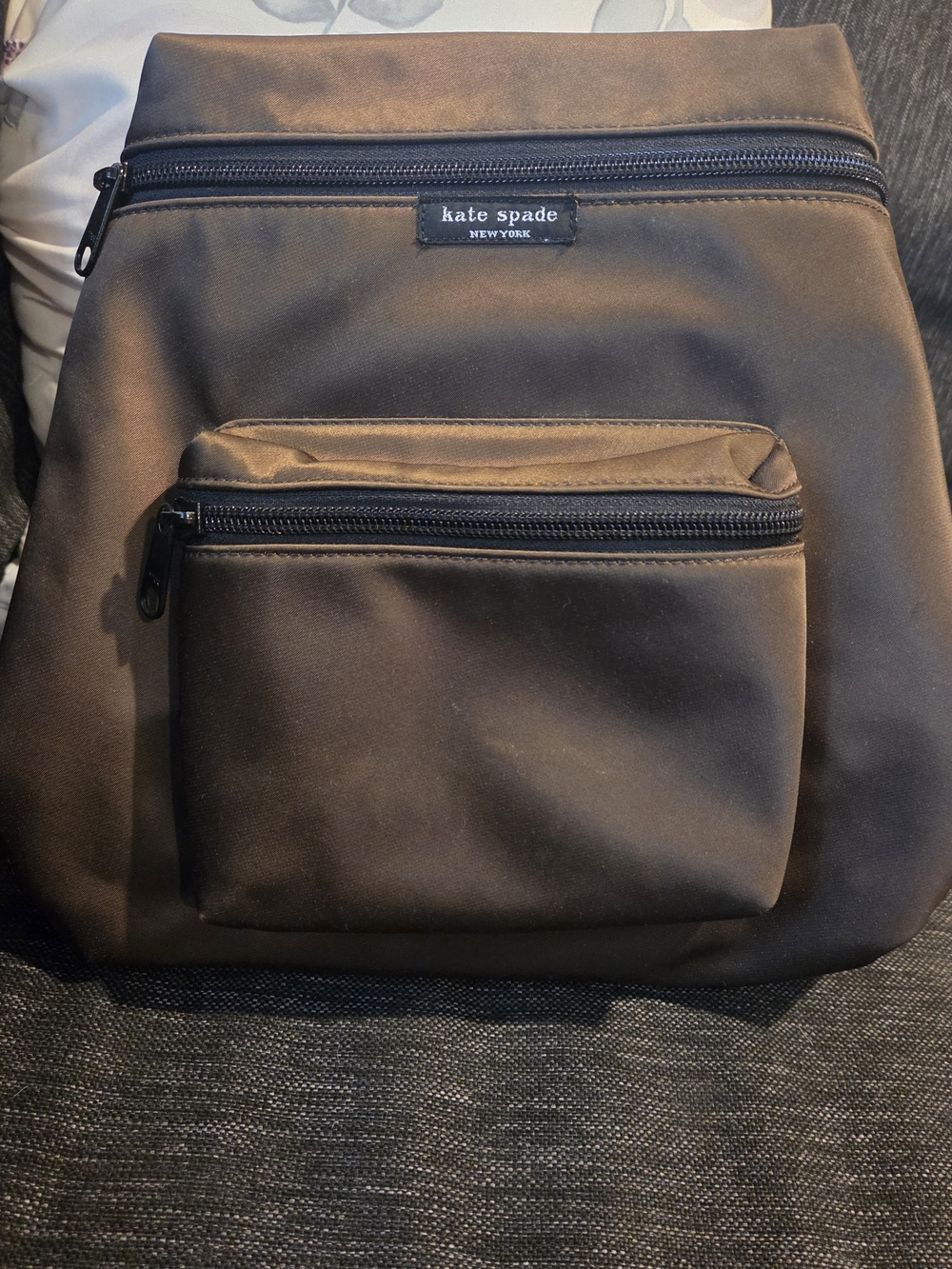Kate Spade Mini Nylon Backpack, Brown